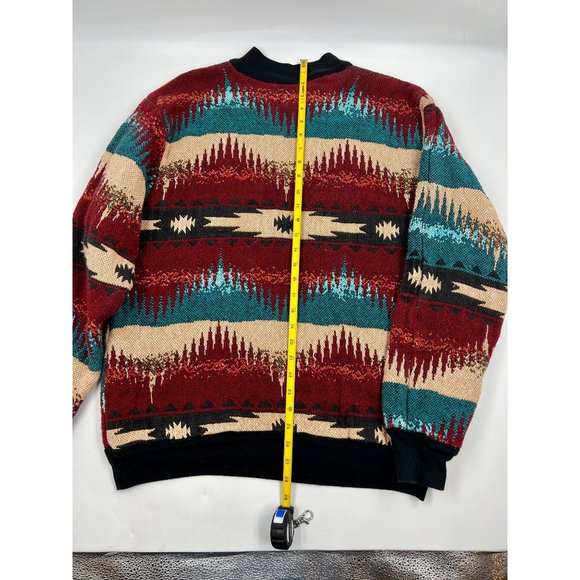 SUGAR STREET WEAVERS Aztec Southwestern Sweater- Yellowstone Ranch Fashion - Picture 5 of 10